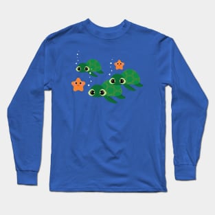 Sea Turtles and Friends Long Sleeve T-Shirt